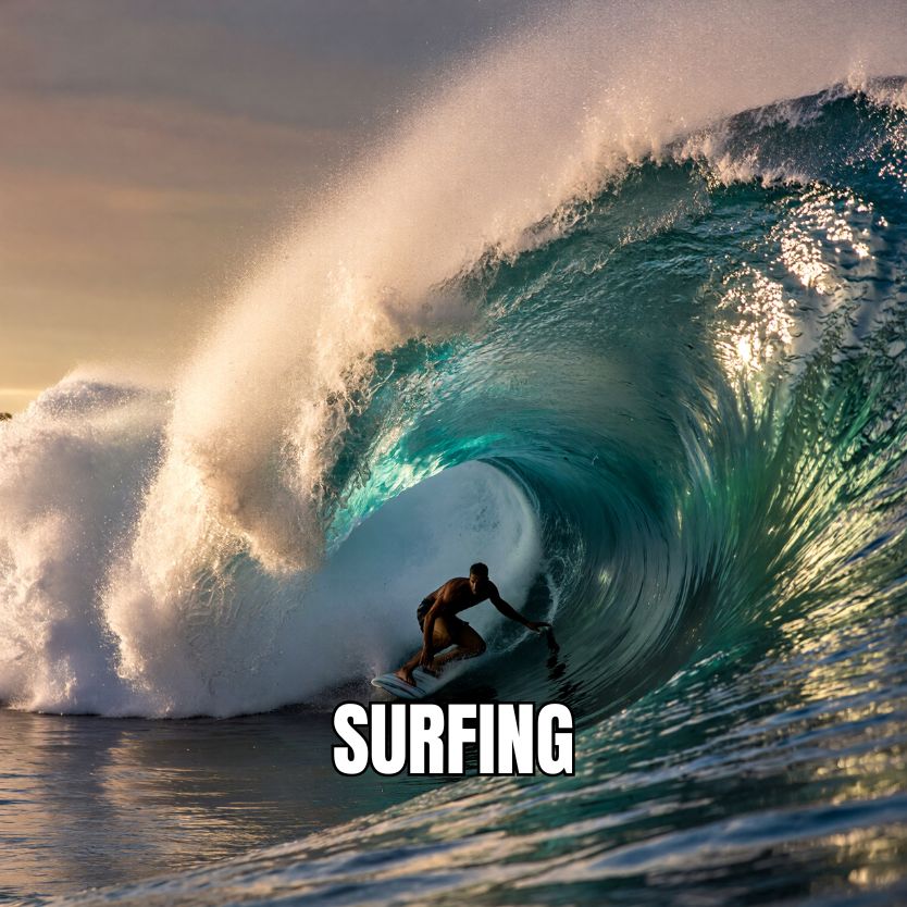 surfing